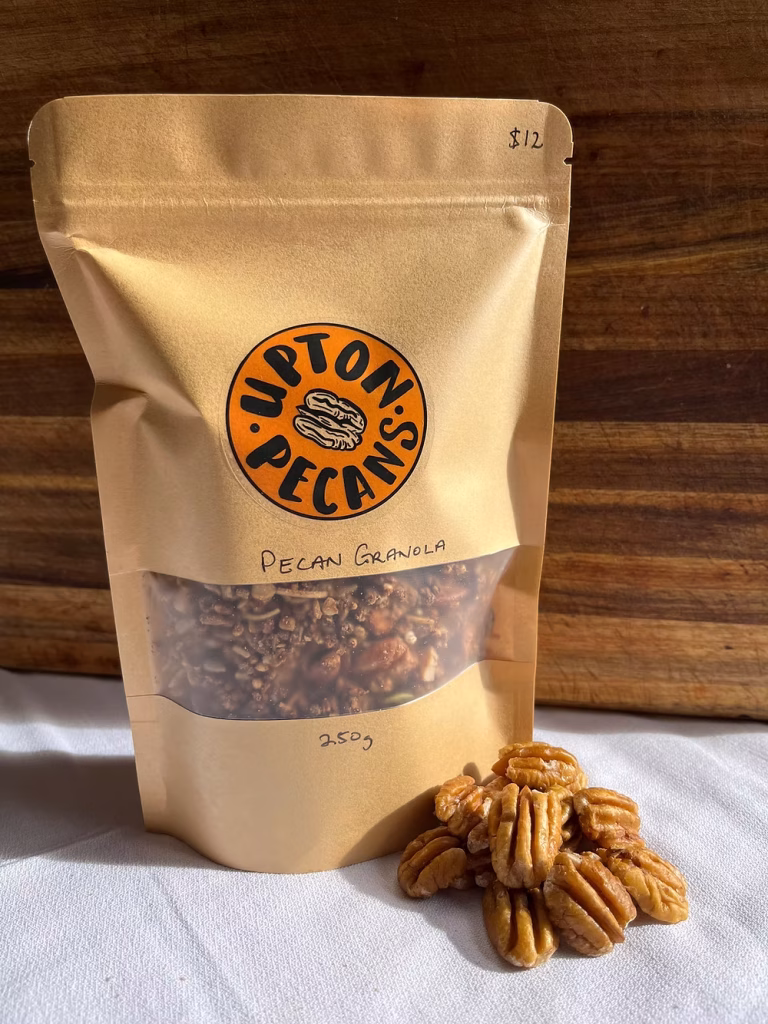 hand-made pecan granola